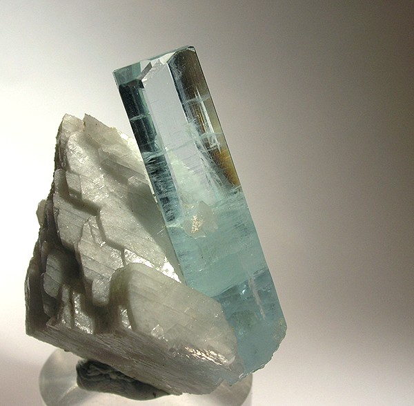 Albite specimen Albite specimen: white and colorless mineral