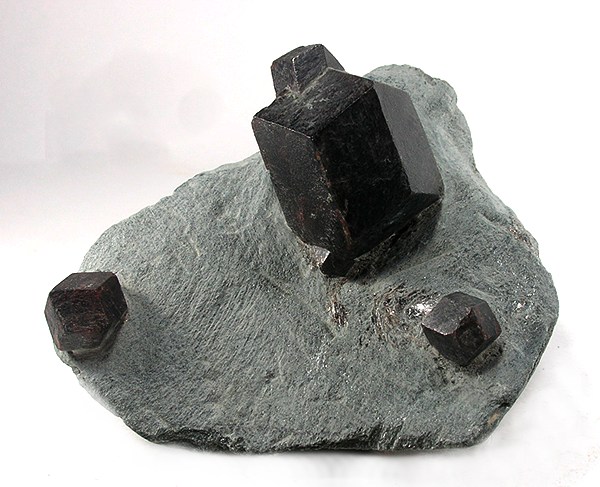Almandine specimen Almandine specimen: deep red and reddish brown mineral