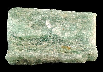 Aventurine specimen: green and blue mineral