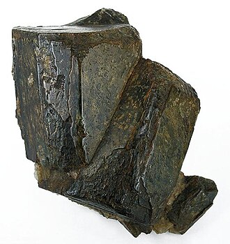 Cordierite specimen: blue and violet-blue mineral
