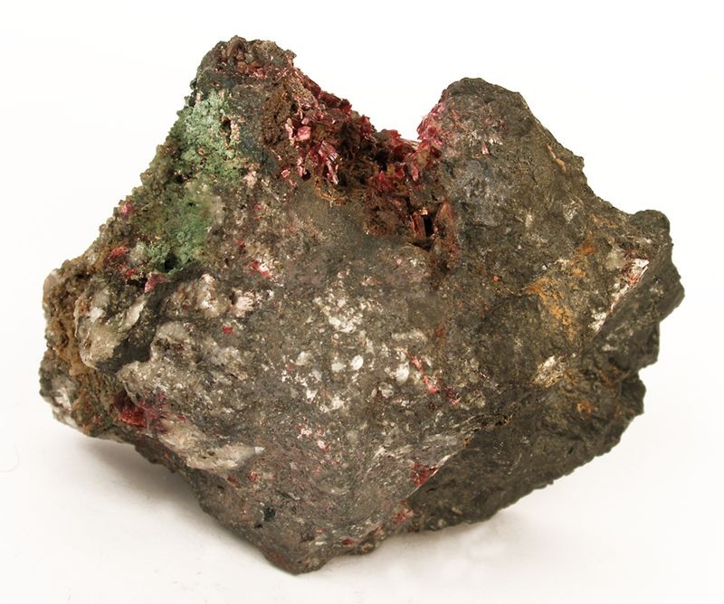 Erythrite specimen Erythrite specimen: pink and crimson red mineral