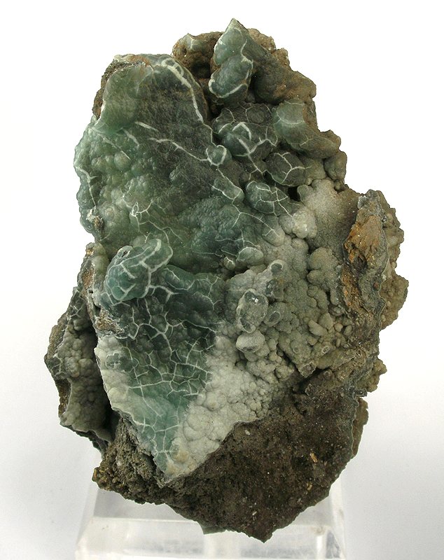 Gibbsite specimen Gibbsite specimen: white and gray mineral