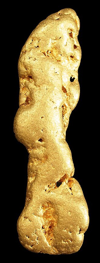 Gold specimen: gold and yellow mineral (photo 3)