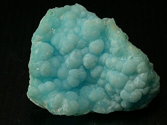 Hemimorphite specimen: white and colorless mineral