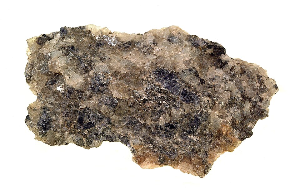 Iolite specimen Iolite specimen: violet-blue and blue gemstone