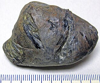 Ironstone specimen: brown and red brown sedimentary rock