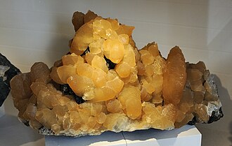 Jasper specimen: red and yellow mineral