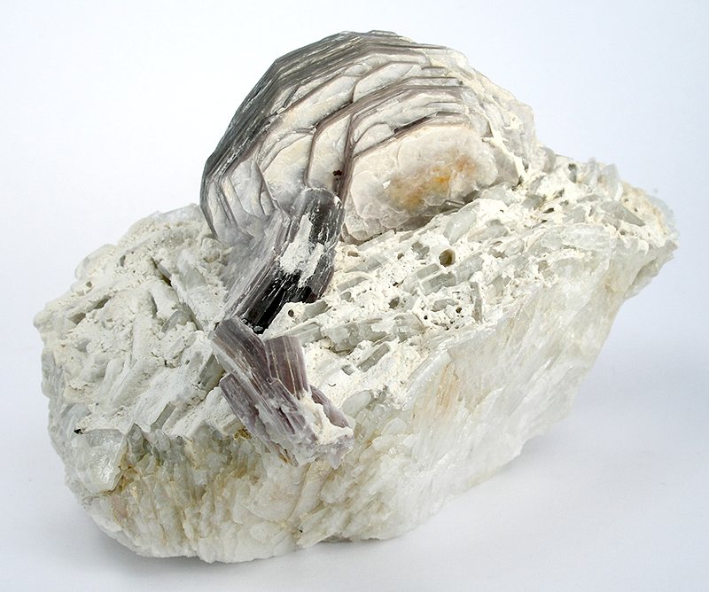 Lepidolite specimen Lepidolite specimen: pink and purple mineral