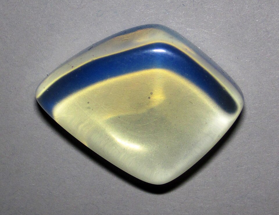 Opalite specimen Opalite specimen: milky white and blue material