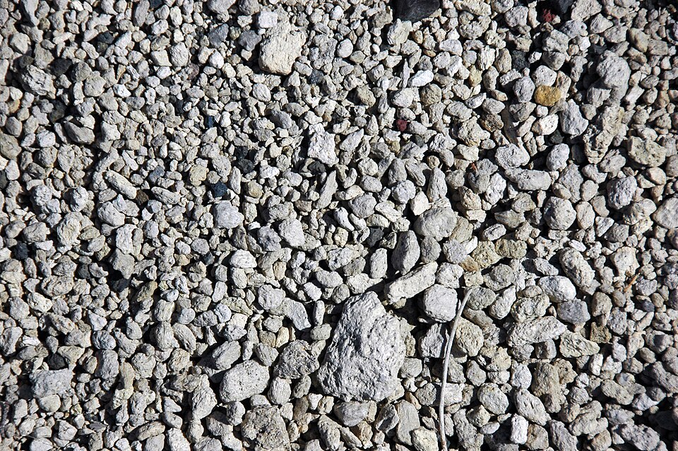 Pumice specimen Pumice specimen: white and light gray igneous rock