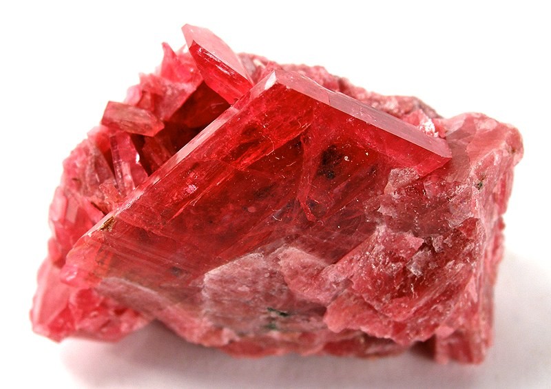 Rhodonite specimen Rhodonite specimen: pink and rose mineral