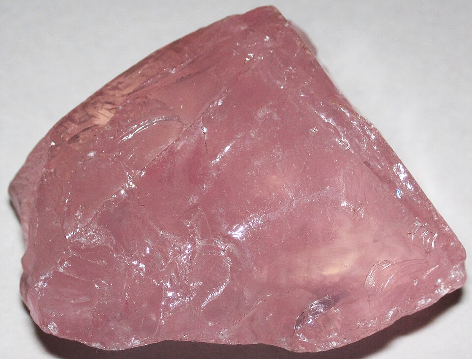 Rose Quartz specimen Rose Quartz specimen: pink and rose mineral