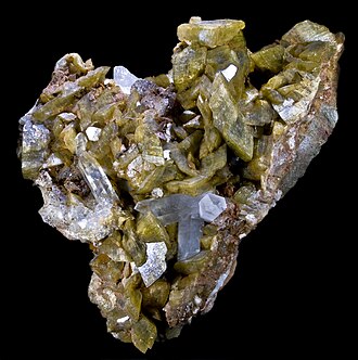 Siderite specimen: yellowish brown and brown mineral (photo 2)