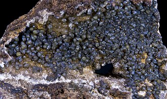 Smithsonite specimen: blue green and green mineral