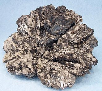 Sphalerite specimen: brown and black mineral (photo 2)
