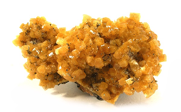 Stilbite specimen Stilbite specimen: white and pink mineral