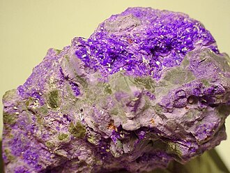 Sugilite specimen: purple and violet mineral (photo 2)