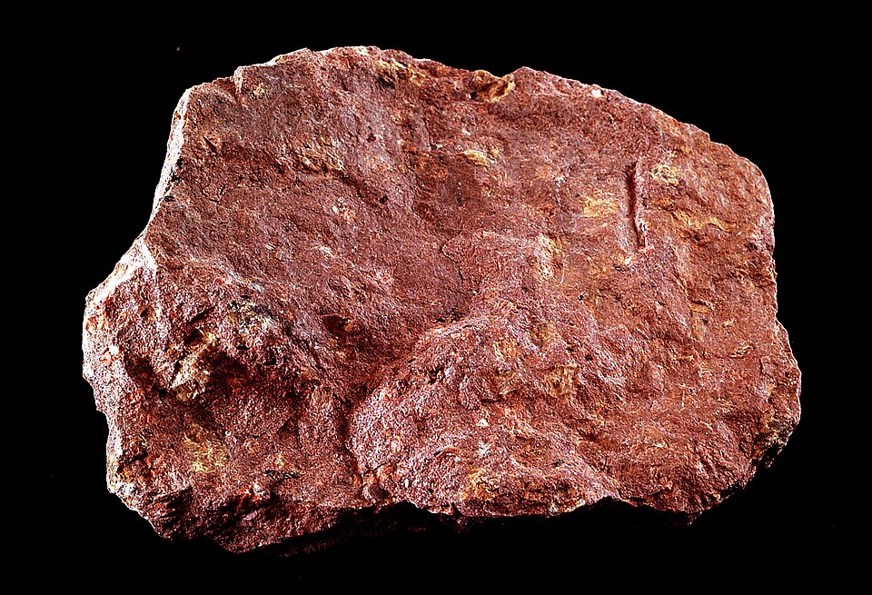 Trachyte specimen Trachyte specimen: light gray and tan igneous rock