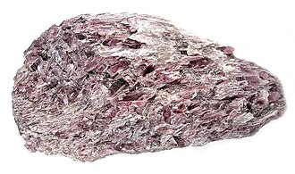 Tremolite specimen: white and gray mineral