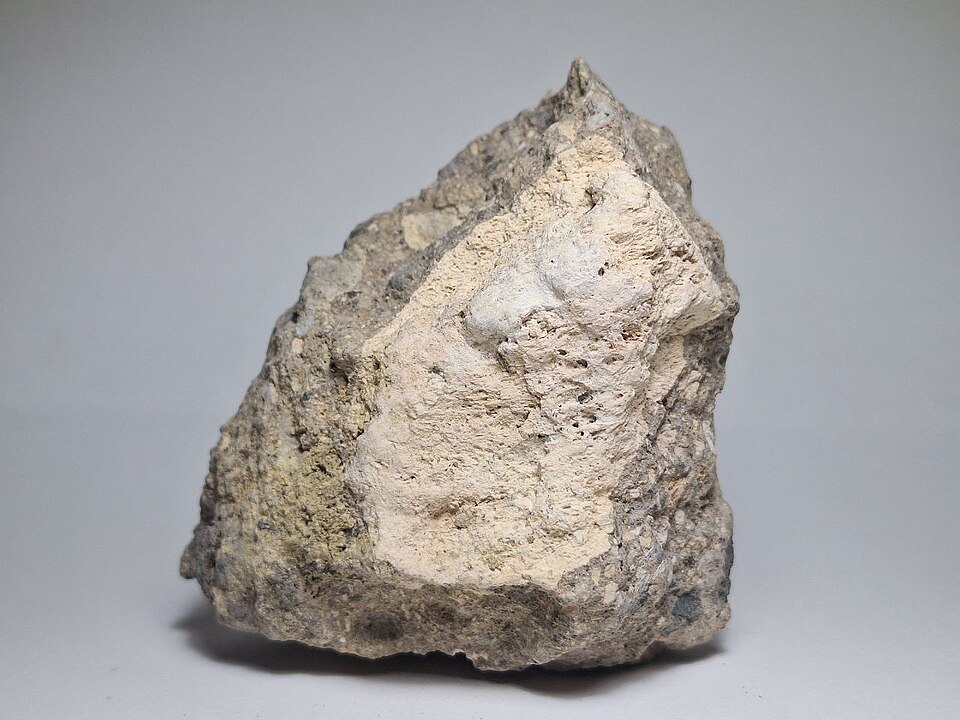 Tuff specimen Tuff specimen: light gray and tan igneous rock
