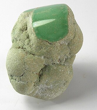 Variscite specimen: green and blue-green mineral